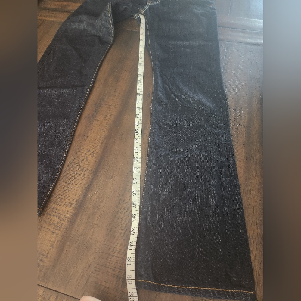 Men's BKE Dark Wash Aiden‎ Straight 31L Jeans - Picture 10 of 10